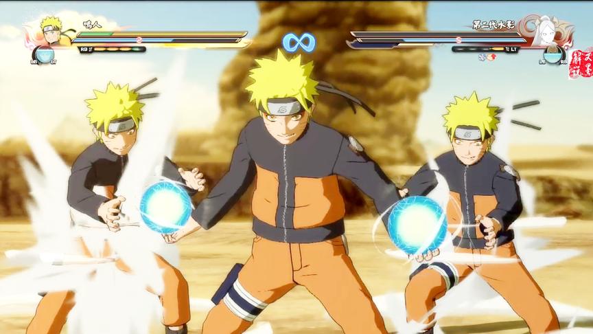 火影忍者究极风暴4鸣人篇 新世代力量 鸣罗联手VS秽土雷影