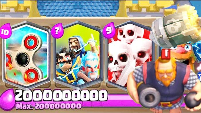 能发射大火箭的皇家巨人！《皇室战争》趣味变态版试玩