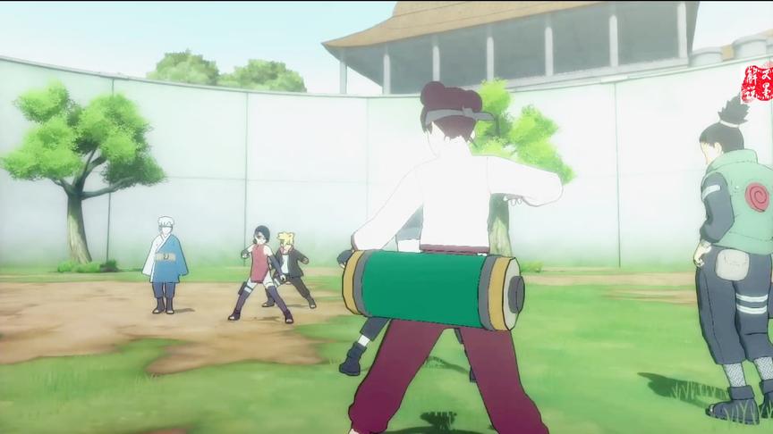 火影忍者究极风暴4鸣人篇 忍者武斗会入场战 佐良娜VS佐井