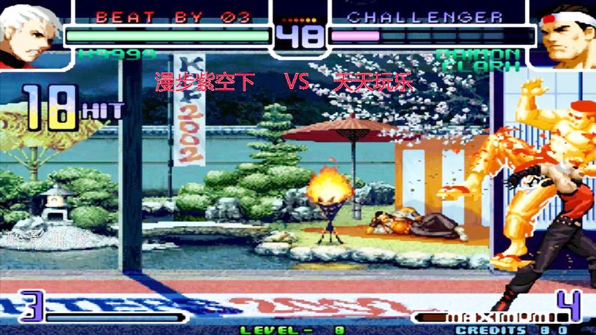 拳皇2002：K9999打出强大的18连，大门被一套带走