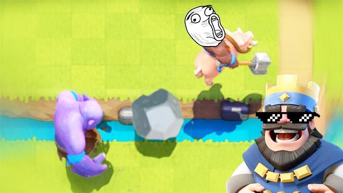 你们以为人多就能围住我野猪骑士？《皇室战争》趣味时刻集锦