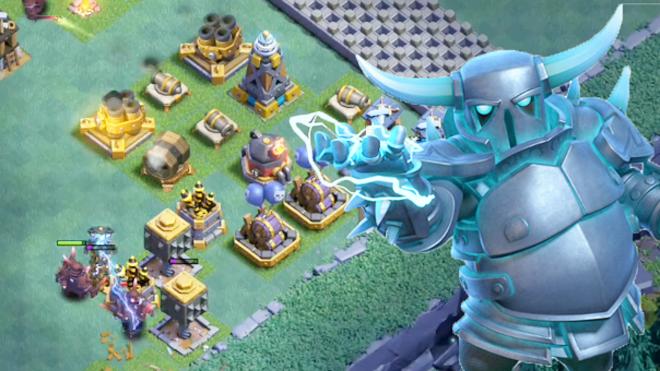 超级皮卡阵亡特效也很帅气！《部落冲突》8本夜世界基地试玩演示