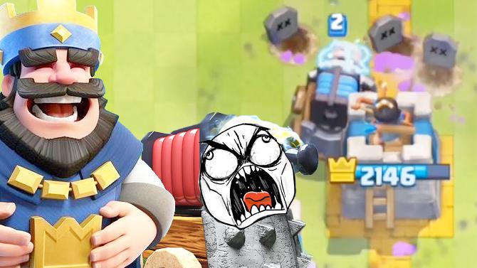 被小骷髅弄得团团转的电磁炮！《皇室战争》趣味集锦