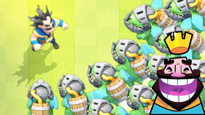 在电法师跟前你们不是飞龙是废龙！《皇室战争》精彩时刻集锦