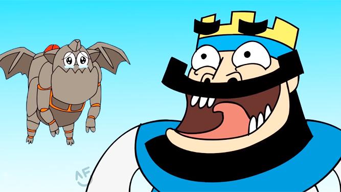 《皇室战争》趣味动画之不可小觑熔岩猎犬