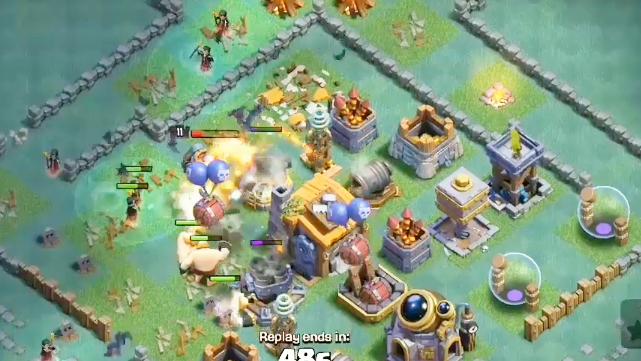 无敌暗夜女巫巨人组合！《部落冲突》7本夜世界3星完美打法攻略