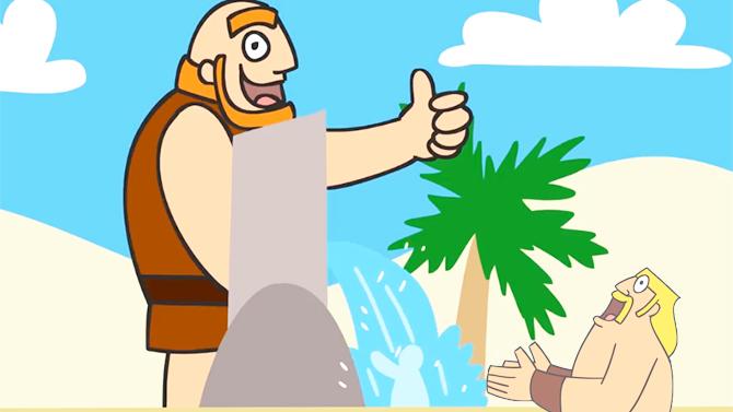 《皇室战争》趣味动画之野蛮人沙漠历险