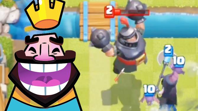 不要在我跟前跳这么高容易摔伤！《皇室战争》趣味集锦