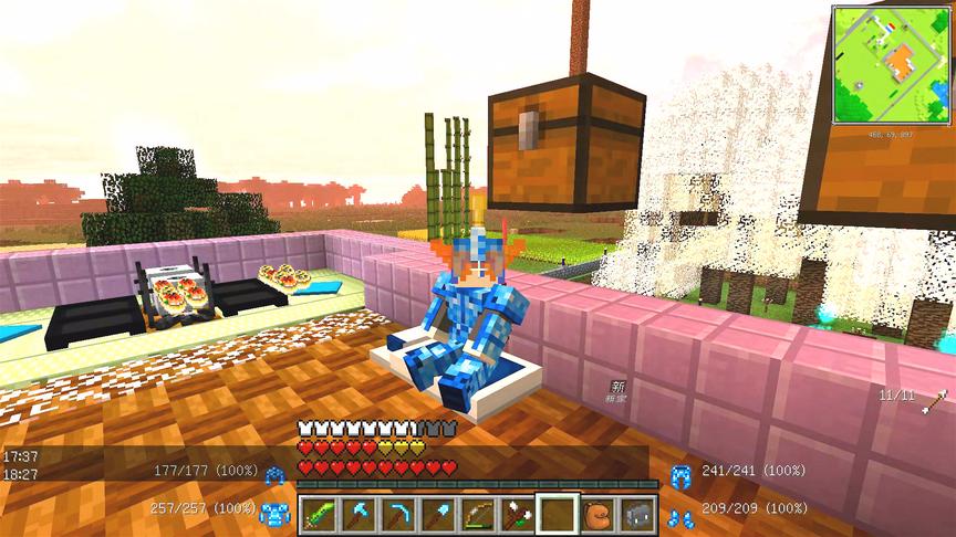 我的世界美丽新世界50：衾枕，休憩的白天