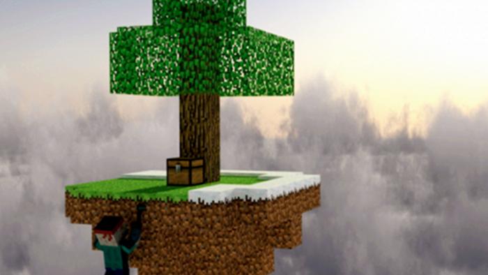 大海解说 我的世界Minecraft 女巫神庙空岛生存