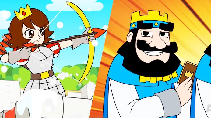 《皇室战争》趣味恶搞动画之加农炮战车的诞生