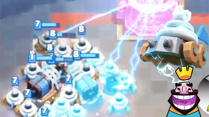 电车多了你可能连出手的机会都没有！《皇室战争》趣味集锦