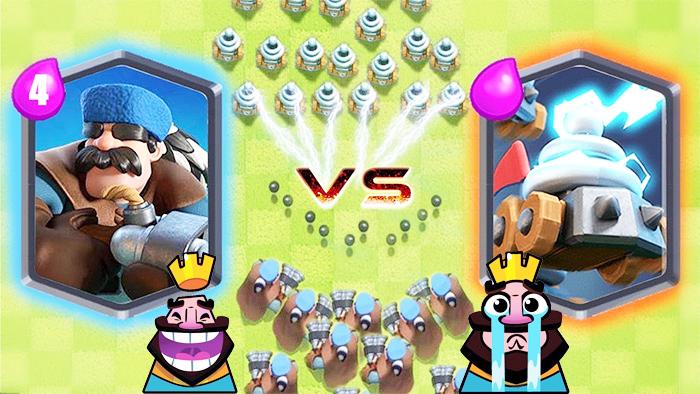 猎人VS电击车小队的视觉盛宴！《皇室战争》趣味集锦