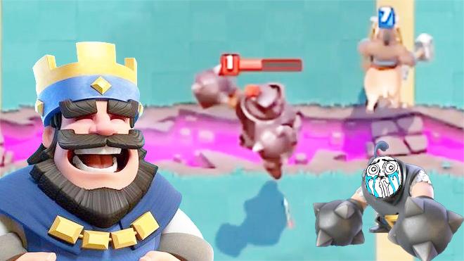 你确定自己是超级骑士不是癞蛤蟆？《皇室战争》趣味时刻集锦