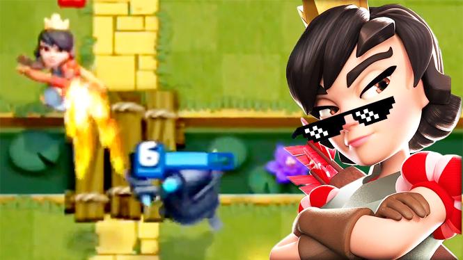 公主可不是你们随便欺负得了的！《皇室战争》趣味时刻