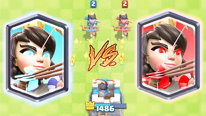 对比看谁的公主速度快？《皇室战争》趣味时刻集锦