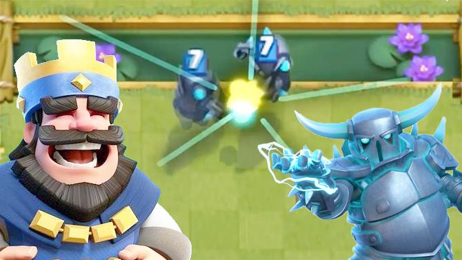 两个迷你皮卡强势合体？《皇室战争》趣味恶搞