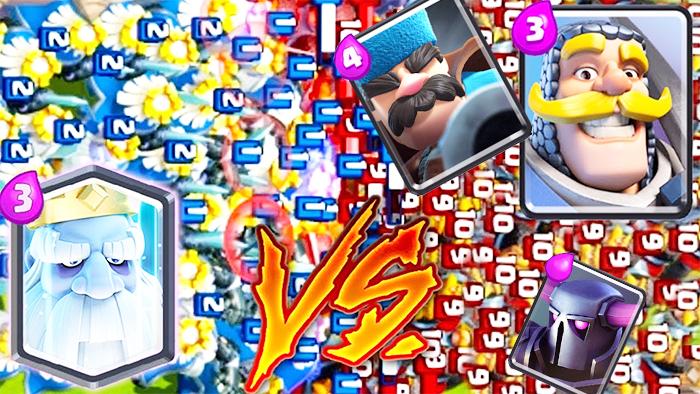 15个皇家幽灵大战15个皮卡超人！《皇室战争》趣味恶搞测试