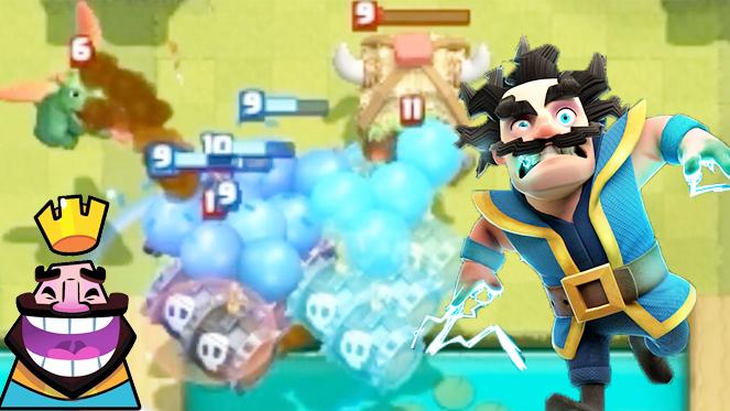 骷髅气球多了就是这么恐怖！《皇室战争》精彩趣味集锦