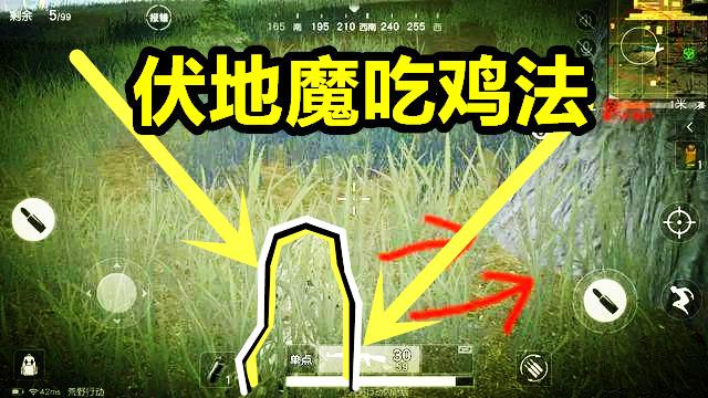 荒野行动：史上最容易雾天吃鸡！不要15倍镜只需一直伏地
