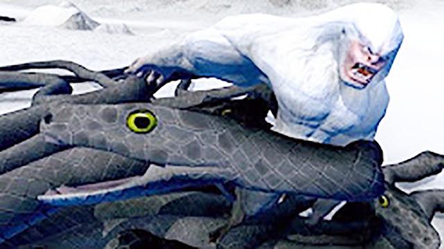 魔哒野兽战争模拟器 爆笑史上最弱鸡的雪妖大脚怪