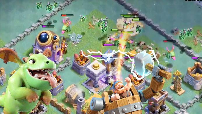 护大本营的强阵设计！《部落冲突》7本建筑大师基地冲杯阵型