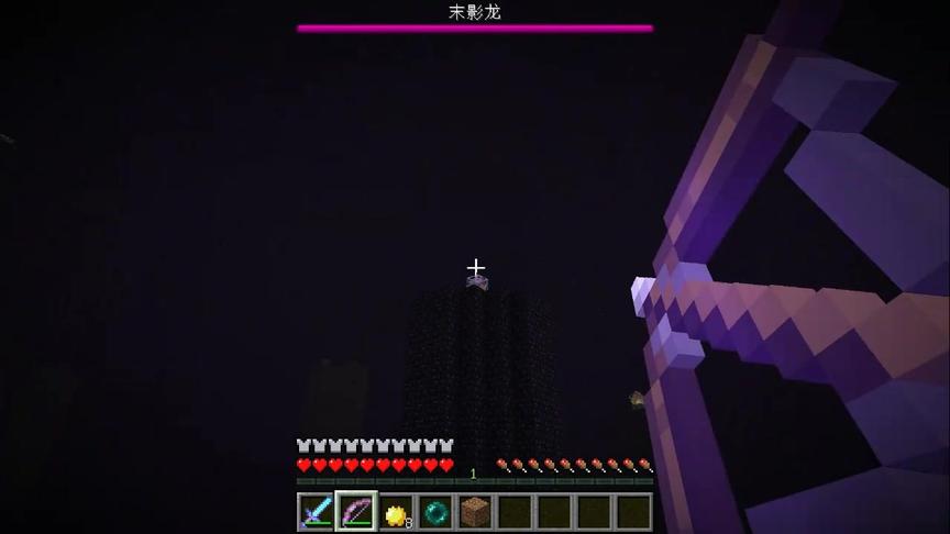 大海解说 我的世界我是羊驼ep5 末地吃末影龙末影人
