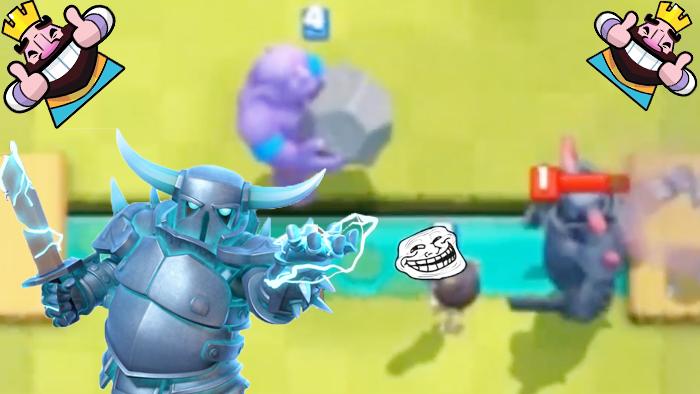 你一个小小的骷髅也敢惹皮卡超人？《皇室战争》精彩趣味时刻