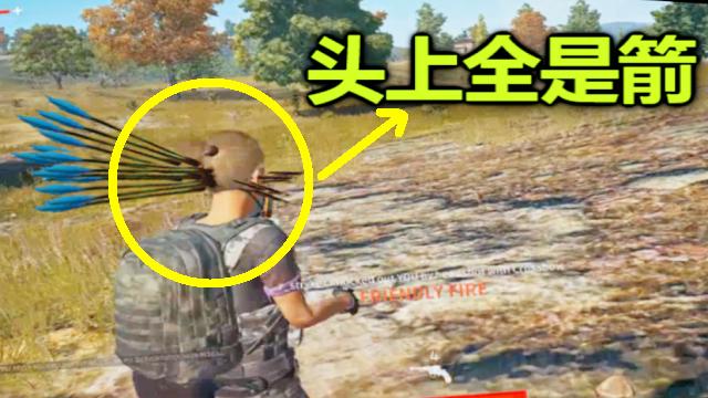 绝地求生：头上被插了50支箭以后，还能看见东西吗？