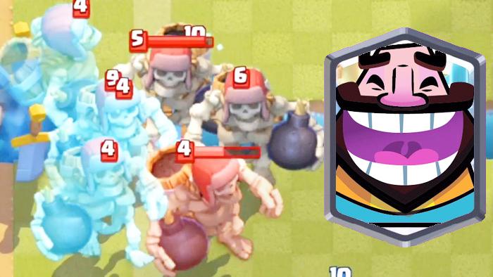 你这堆骷髅巨人看起来好有气势！《皇室战争》趣味时刻集锦