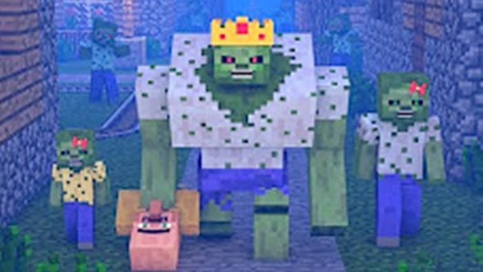 大海解说 我的世界Minecraft 僵尸村民生化实验室