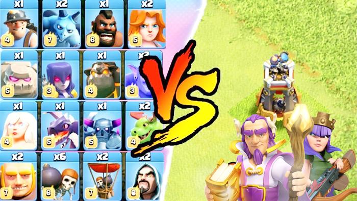 满级炸弹塔VS所有兵种！《部落冲突》趣味测试