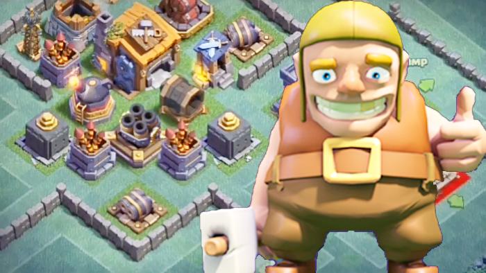 快速上分4500+！《部落冲突》7本建筑大师基地冲杯阵型