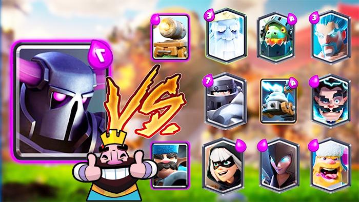 皮卡超人VS所有卡牌！《皇室战争》趣味卡牌测试