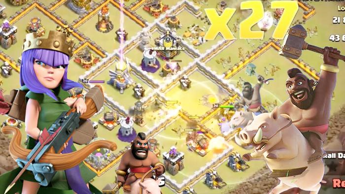 所向披靡的野猪骑士！《部落冲突》11本部落战精彩3星集锦