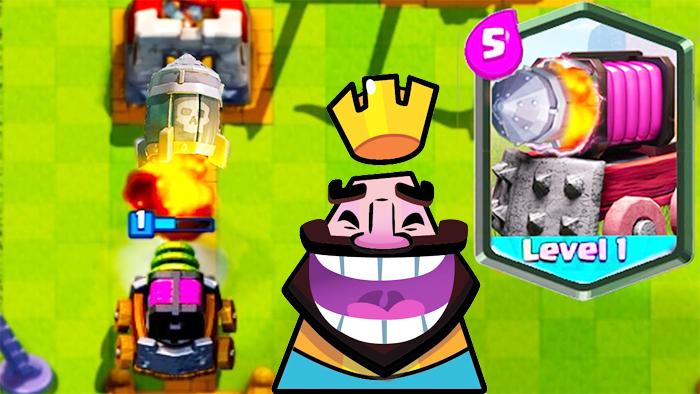 电磁炮获得了大火箭？《皇室战争》趣味集锦