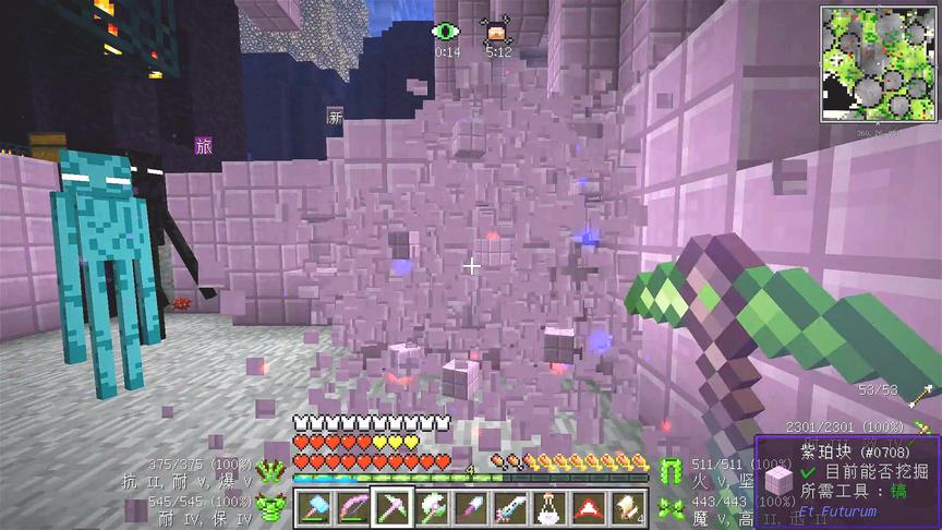 我的世界美丽新世界110：掏空末影人的家，虚空药水