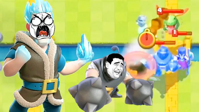 你以为吹开超骑冰法师就安全了？《皇室战争》趣味时刻集锦