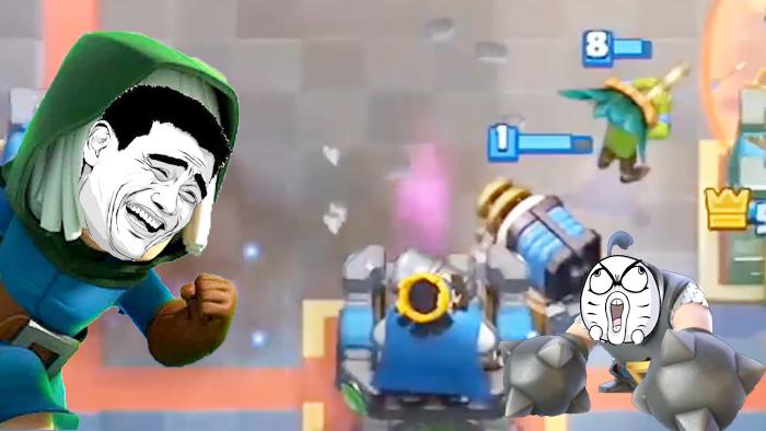 幻影刺客和超骑这一波很秀！《皇室战争》趣味集锦