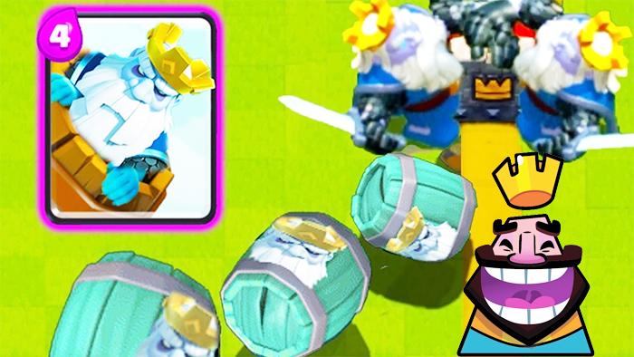 皇家幽灵飞桶看起来很犀利的样子！《皇室战争》精彩趣味集锦