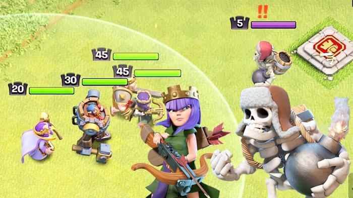 骷髅巨人VS所有英雄谁更强？《部落冲突》趣味测试