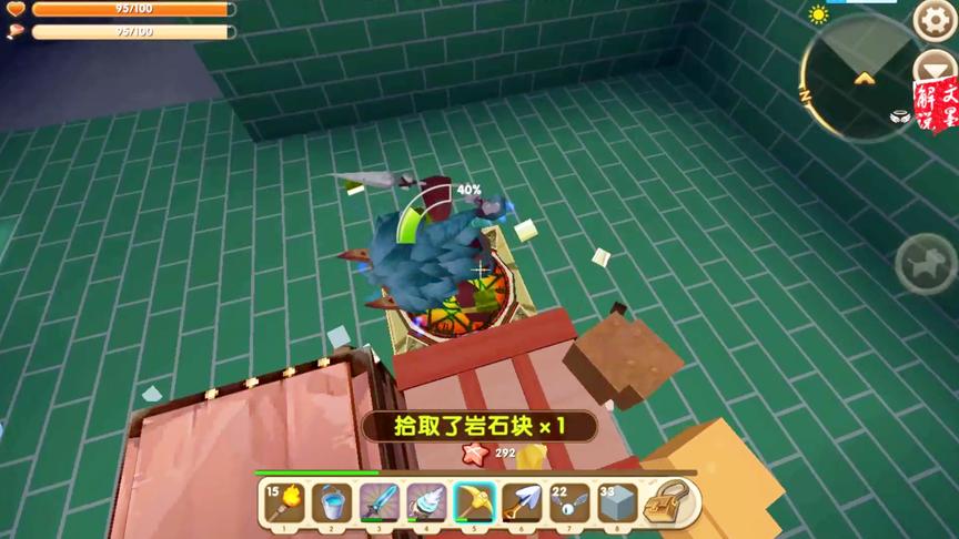 迷你世界极限生存 你脚下究竟有多少地牢？几步一个
