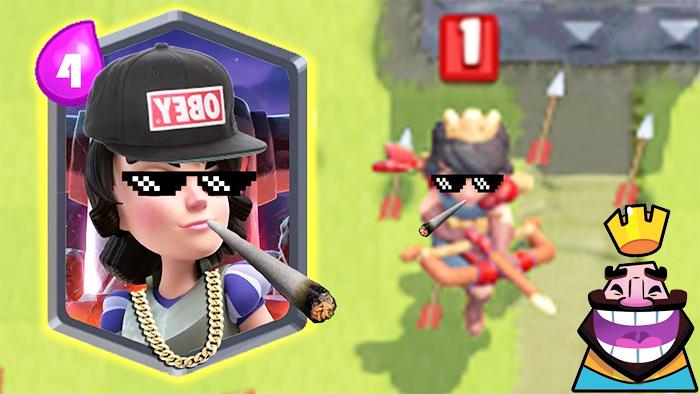 这才是玩得溜的真实力表现！《皇室战争》精彩趣味时刻