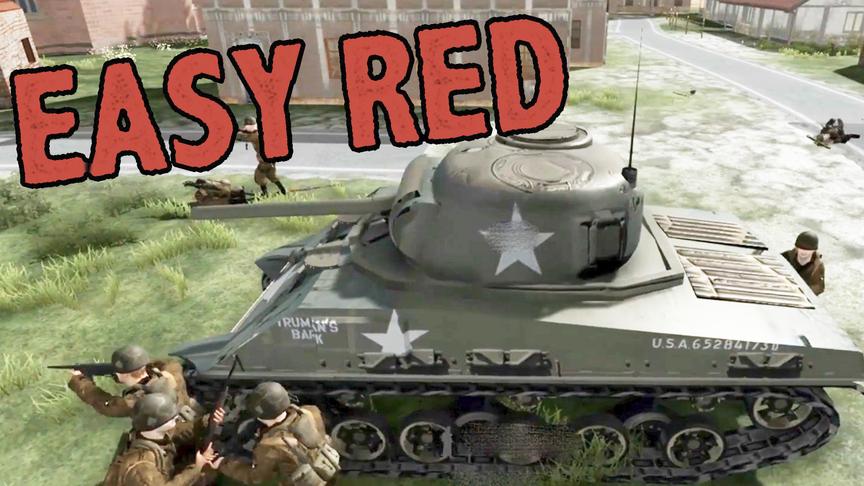 优秀机枪手一路进攻丨Easy Red丨红箭红