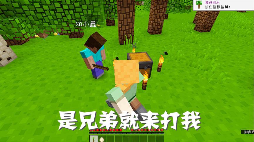 我的世界三月生存记1 是兄弟就把箱子里东西给我