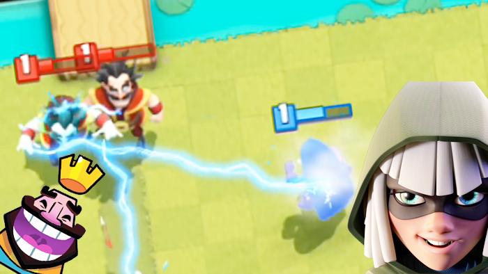 幻影刺客这手还真是够长的！《皇室战争》趣味集锦