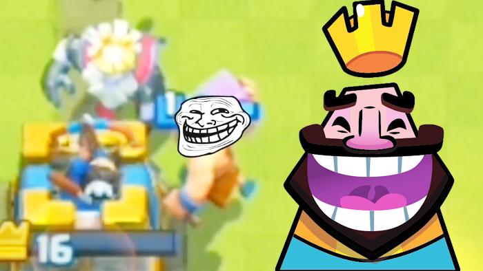 砍柴的还能被皇家幽灵吓着了？《皇室战争》趣味集锦