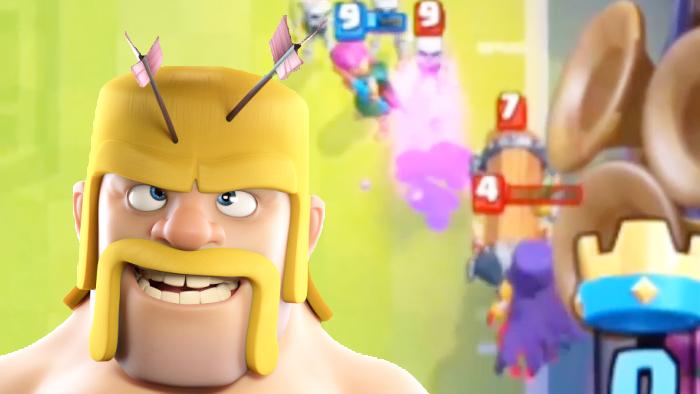 我们扛着木头除了往前冲还能干啥！《皇室战争》趣味集锦