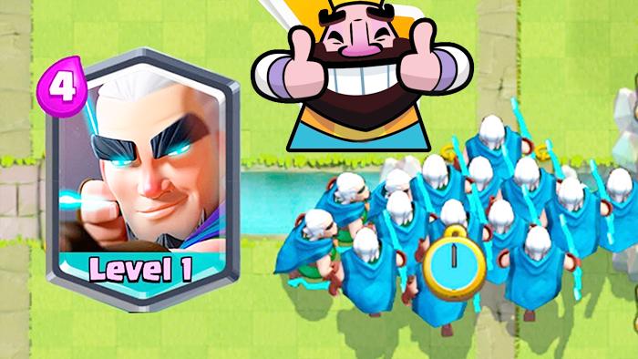 新卡神箭射手就是这么的帅气！《皇室战争》新卡恶搞