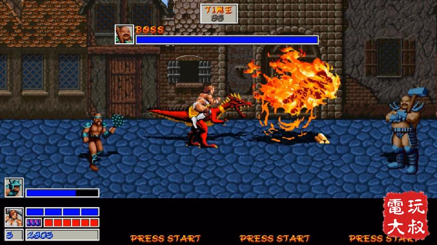 同人游戏《战斧 传奇》，新系统、新技能、还有爽快连续技